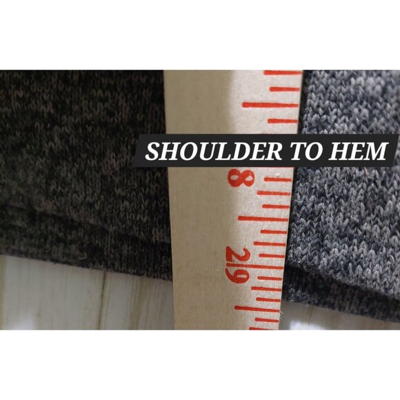 Eddie Bauer Mens Size TL Pullover Gray Radiator Sweater Fleece Snap Buttons - Picture 5 of 11